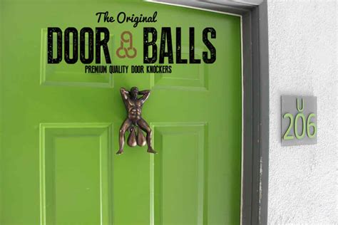 door balls knocker